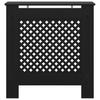 MDF Radiator Cover Black 78 cm
