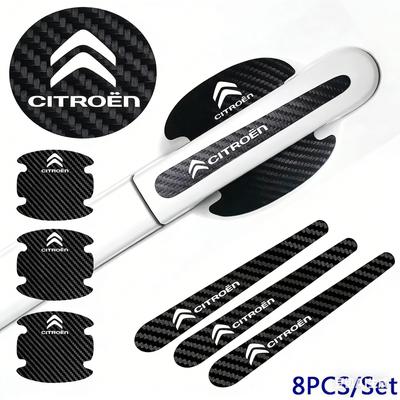 Película Antirrayaduras para Tazón de Puerta de Coche Pegatina Protectora para Manija para C1 C2 C3 C4L C5 DS3 Xsara Picasso Berlingo Jumpy Emblema