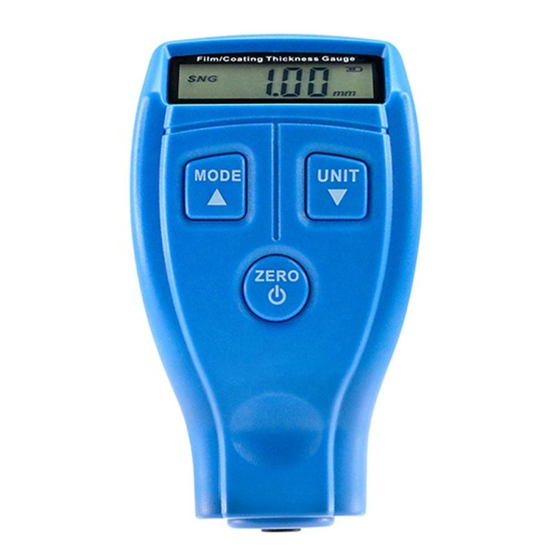 GM200A Thickness Gauges Paint Coating Thickness Gauge Digital Car Thickness Gauge Tester With Backlight Mini Film 0 - 1.8mm/ 0 - 71mil