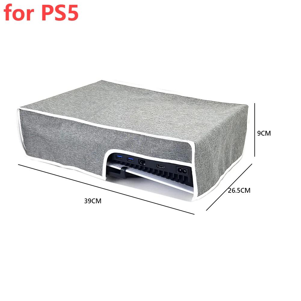Dust Proof Cover For PS5 Game Console Protector Case Anti-scratch Sleeve Protective Host Guard Case For PS5 Slim Game Accessorie