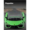 1/18 Lamborghini Revuelto Superca Alloy Model Car Toy Diecasts Metal Casting Sound and Light Car Toy for Children Vehicle