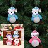 Eva Christmas Snowman Night Light With Mechanical Craft For Festive Tree Decoration