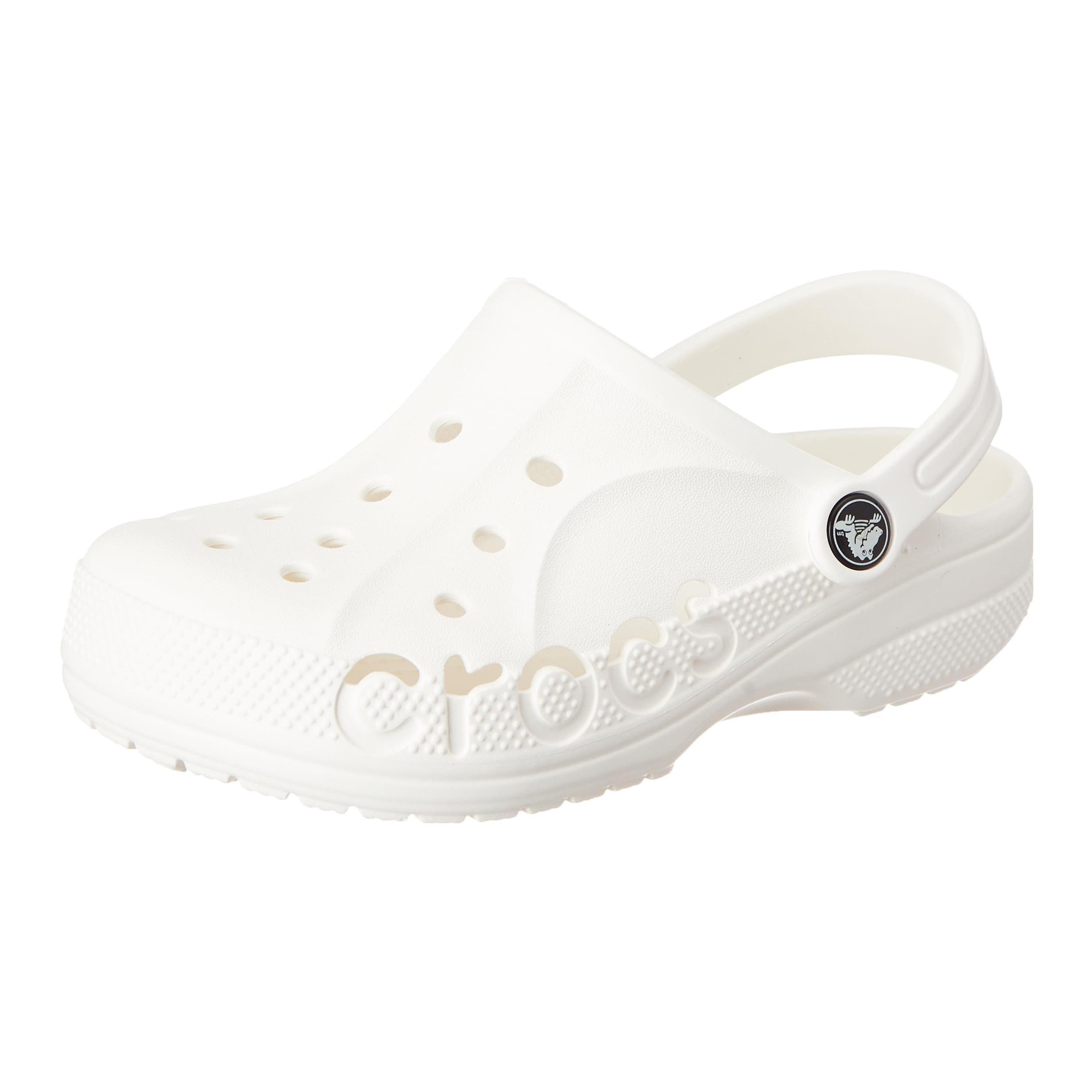 (GS) Crocs Baya Clogs White Kids 207013-100 EU 32-33