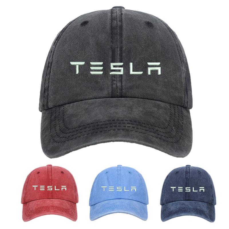 

Повседневная хлопковая бейсболка для Tesla, регулируемая шляпа от солнца, унисекс, женская мода, спорт на открытом воздухе, Snapback, подарок с вышивкой в ​​стиле хип-хоп