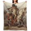 Blackfoot Indian Warrior Throw Blanket Summer Beddings Picnic Custom Soft Blankets