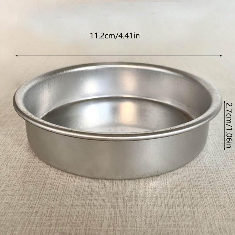 Confezione da 10 Stampini Antiaderenti per Tazze da Torta Occidentale, Stampi per Budino, Teglia in Alluminio per Muffin, Piccoli Stampi per Tartellette all'Uovo, Pratico Utensile da Cucina