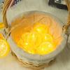 LED Lemon Garland Orange Slices String Light Yard Wedding Party Home Bedroom Shop Decoration Battery Lamps Holiday Lighting