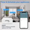 16A Brazil Standard WiFi Smart Plug with Power Monitor Smart Life APP Remote Compatible Smart Socket Work for Google Home Alexa