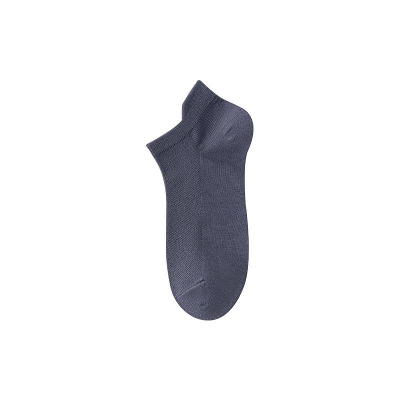 Herren Sommer Dünne Sektion Atmungsaktiv Saugfähig Baumwolle Netz Still Kurze Socken