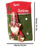 1PCS Christmas Chair Cover Red Santa Claus Dining Chair Cover for Home New Year 2025 Table Christmas Decoration Xmas Gift