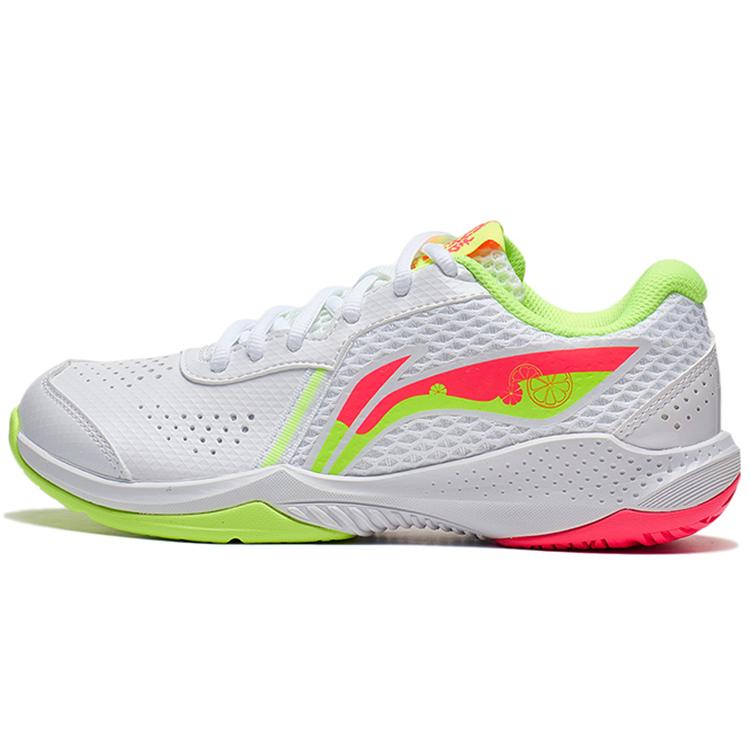 

New LiNing Junior Abrasion Resistant Low Top Kids Training Shoes White AYTT014-1 33