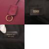 Used AUTHENTIC FENDI 8BN249 Pink Leather Hand Bag
