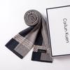 2026 New Men's Wool Plaid Scarf – Trendy Knitted Korean Style, Versatile and Warm Winter Accessory
