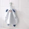 2Pcs Microfiber Korean Pig Dishcloth Cute Children's Handkerchief Pig Wiping Towel  Bedroom