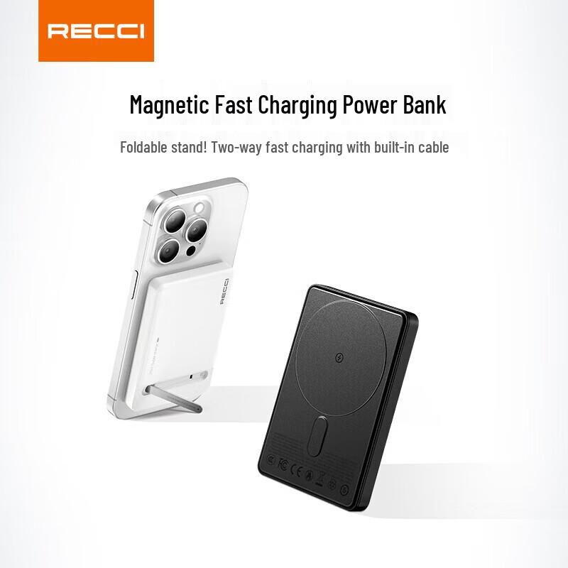 Recci RPB-W37 Magnetic Wireless Power Bank