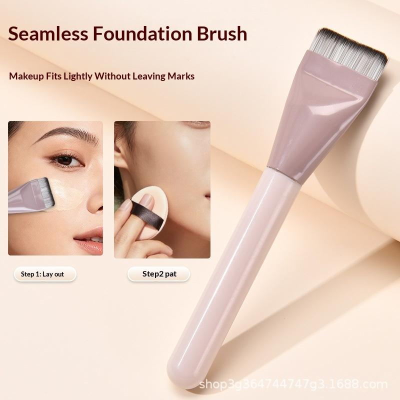 Foundation Brush +Makeup Palette + Black Powder Puff Set Foundation Cream Mixing Tool Nail Art Makeup Cosmetic Kits