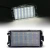 For Seat Altea Ibiza 6L Arosa Cordoba MK1 MK2 Leon 1M Toledo III 04-09 LED License Plate Lights Error Free Replace Bulb