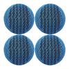QX2E 4PCS Oil Absorbing Sponge Ball Scum Absorber Cleaner for Hot Tubs Scale Removal