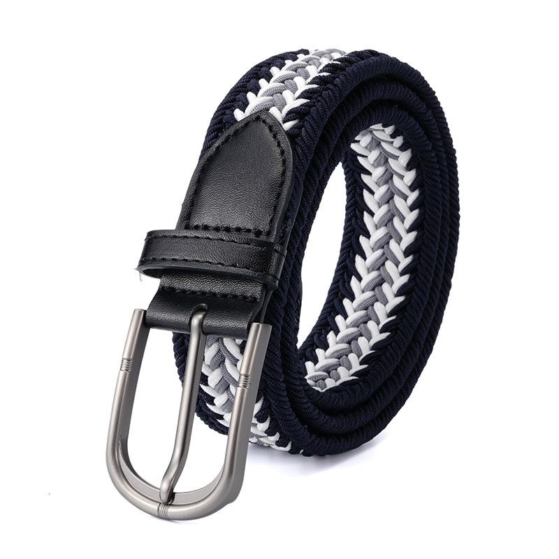 

Men S Belt Tactical Pin Buckle Alloy Buckle Nylon Belt Braided Belt Tooling Outdoor Training Belt Men S 125cm