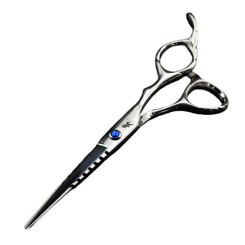 6.0 Shinxingzhe Blade Hairdressing Scissors - Straight, Serrated, Thinning Shears