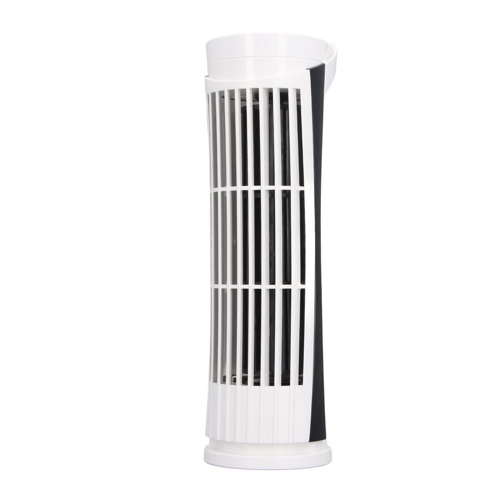 Tower Fan 90 Degree Oscillating Fan with 2 Speeds Light Standing Bladeless Fan 34dB Quiet USB 2.0