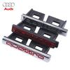 3D QUATTRO Emblem Car Front Grille Badge Body Trunk Decoration Sticker for sjhy3 A3 A4 B8 8P 8V A6 C7 A5 Q5 B7 B6 A2 A3 Q2 Q3 Q4