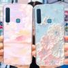 For Samsung Galaxy A9 2018 Case A920 SM-A920F Silicone Cover Popular Flower Clear TPU Soft Phone Case For Samsung A9 2018 Bumper