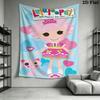 Lalaloopsy Pattern Home Decor Tapestry, Wall Hanging, Decorative RV Wall Cloth.XGT0914154
