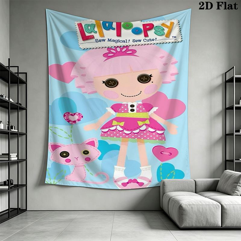 Lalaloopsy Pattern Home Decor Tapestry, Wall Hanging, Decorative RV Wall Cloth.XGT0914154