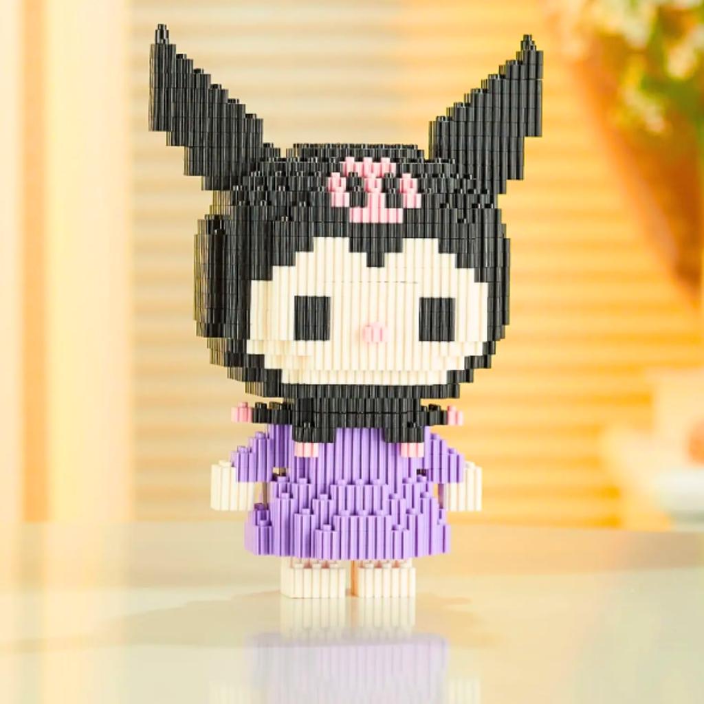 Kuromi Construction Brick Set Sanrio Building Blocks 788 Pcs.