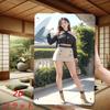 Retro Iron Metal Wall Art Xin Modern Home Decor Fashion Woman Portrait