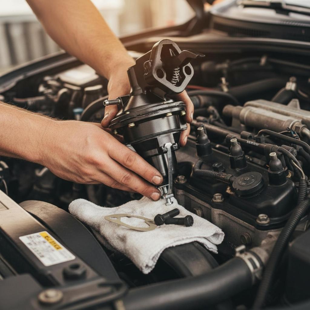 Mechanical Fuel Pump with Gaskets Marine for Mechanics