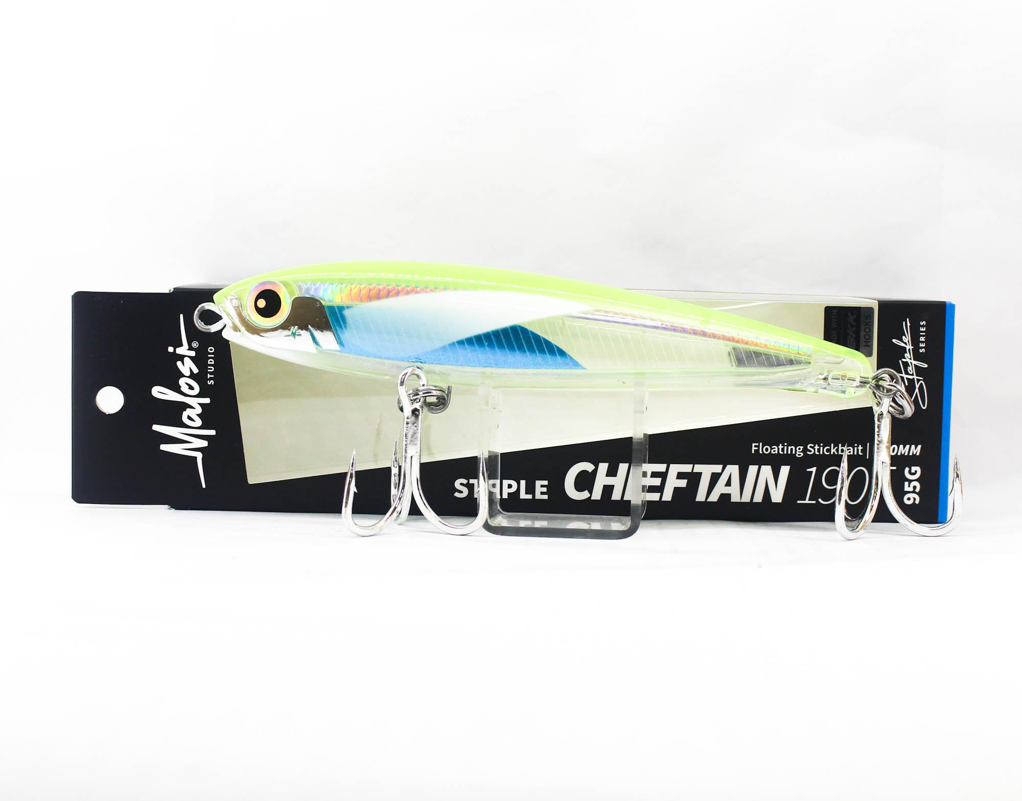 

Malosi SCH190F-FI Staple Chieftain 190F Floating Lure Fusi (2744)