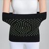 A Velvet Waist Support Belt Available In Three Sizes - Lightweight and Comfortable, Designed To Keep The Abdomen Warm, Featuring A Green Dot Pattern