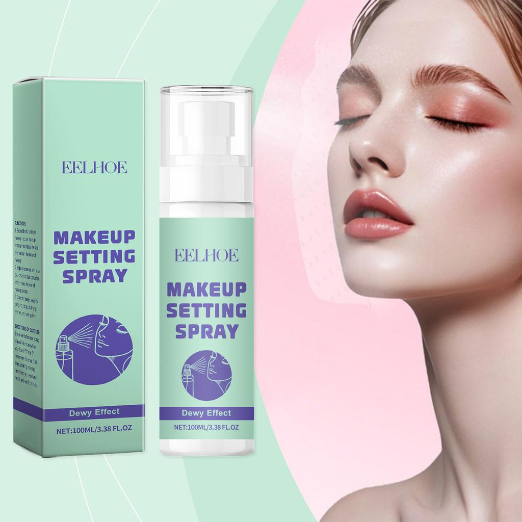 EELHOE Moisturizing Setting Spray Long-lasting Makeup Moisturizing Oil Control Natural Lightweight Hydrating Portable Setting Spray