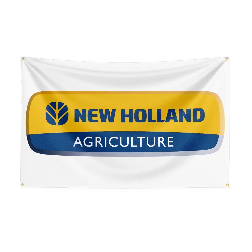 35ft NNew Holland NHAGs Tractors Flag Polyester Digital Printed Tool Tapestry Banner Curtain For Decor Agriculture