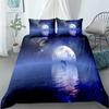 Sunset Play Dolphins 3d Bedding Set Without Sheet Single Twin Double Queen King Cal King Size Bed Linen Set