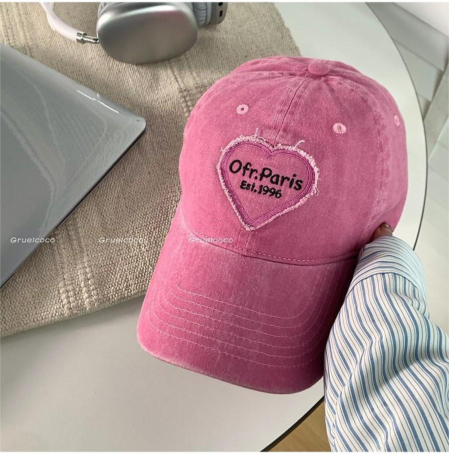 Chic Brown Baseball Cap With Simple Design And Sunshade Function For Women