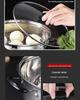 Thickened 304 Stainless Steel Soup & Milk Pot with Steamer for Induction & Gas Cookers