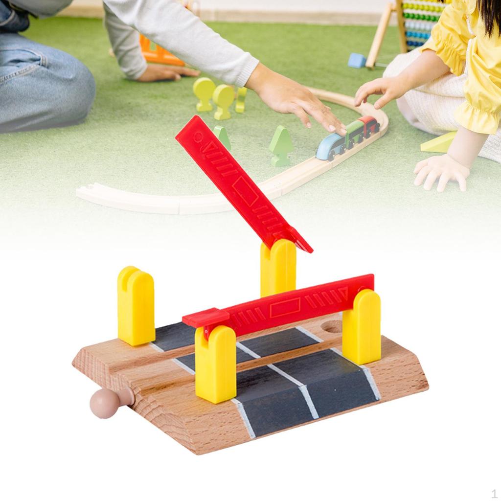 Zestaw torów kolejowych z drewna Premium - idealny do budowania i kreatywności