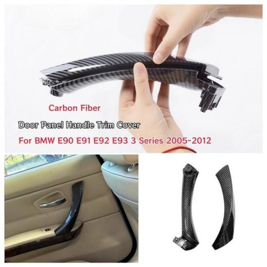

2PCS Inner Door Handle Panel Trim Cover For BMW 3 E90 325i 320i 328i 330i 335i