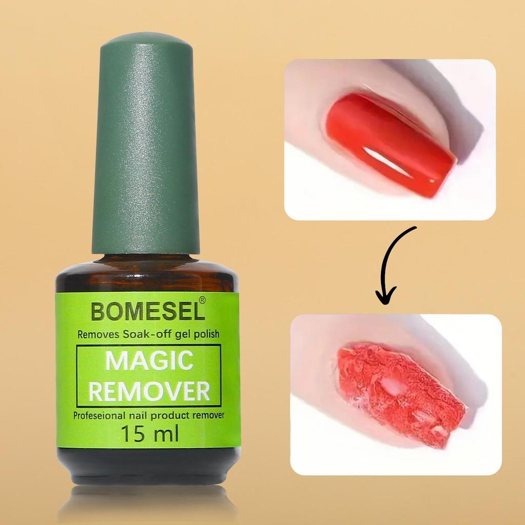 Nail-Friendly Polish Removal Gel for Light-Cured Nails - Safe & Effective, Ideal for Nail Art Removal.