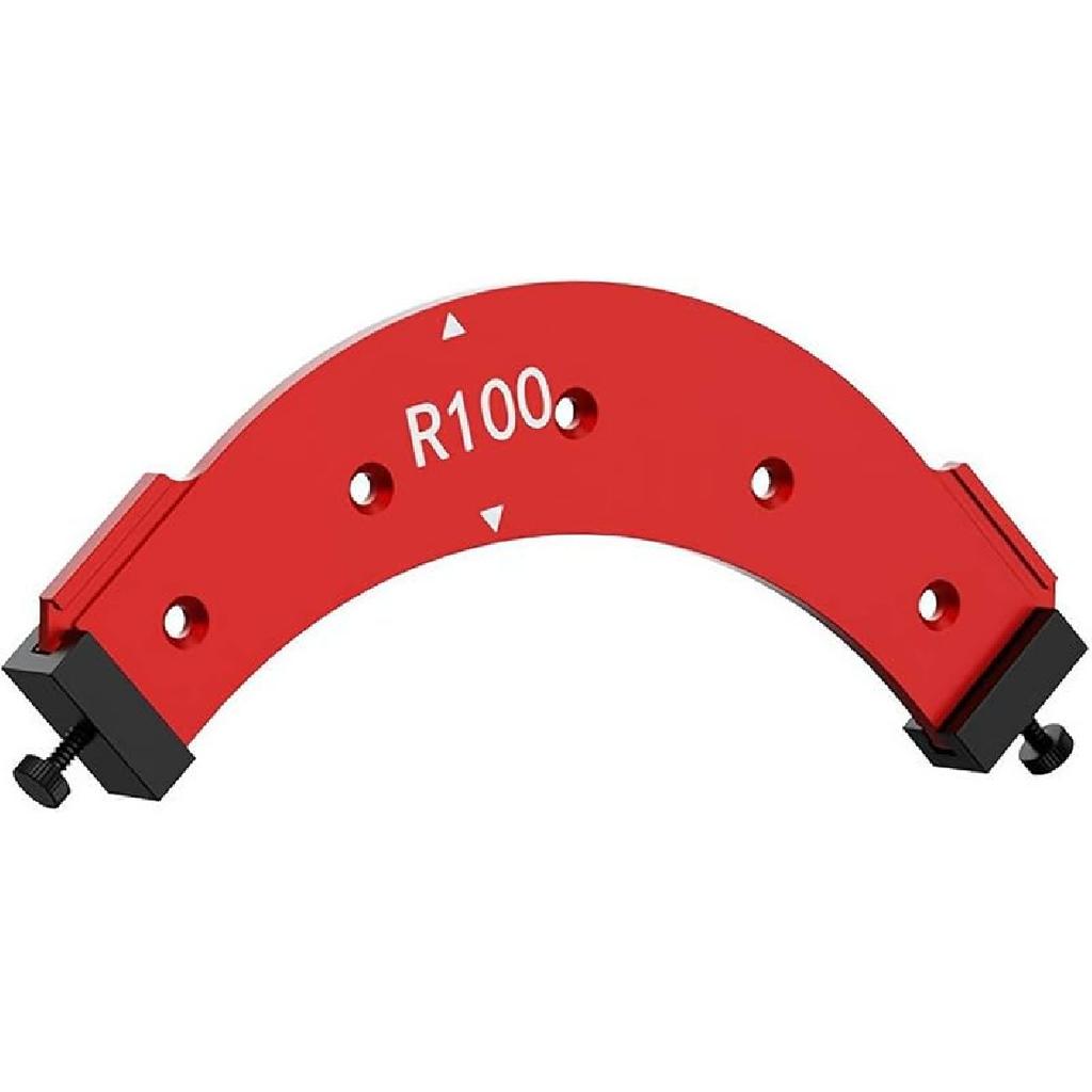 Woodworking Round Corner Radius Templates for Woodworking Arc Mold, Router Table Corner, Radius Jig Wooden Board Arc Cutting Auxiliary Tool for