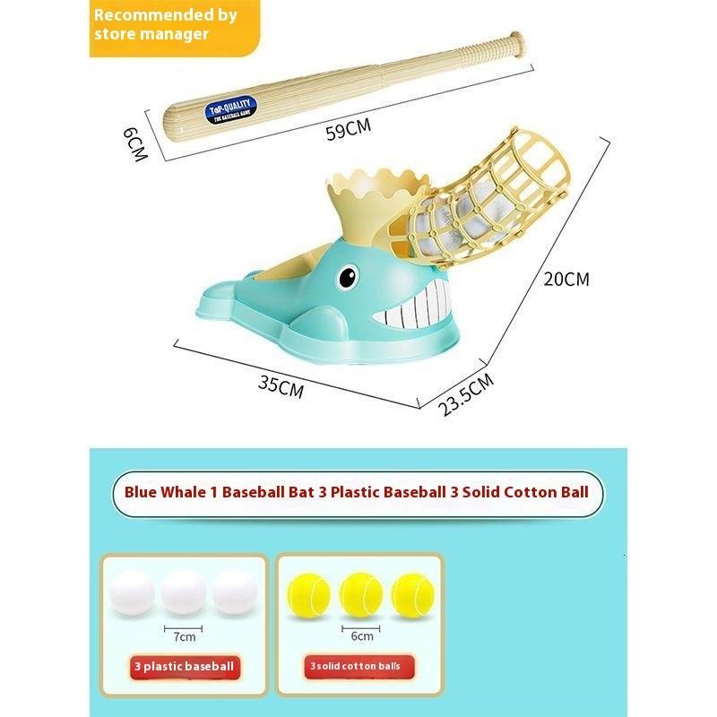 Parent-child Outdoor Baseball Launcher Toys Kids Tee Set Children Sports Sports Indoor Fitness