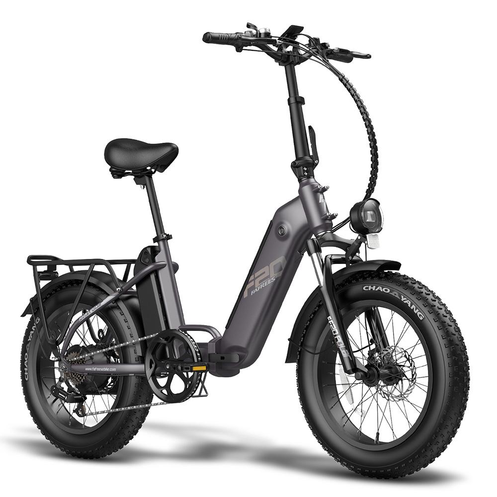 Electric Bicycle All Terrain Fafrees FF20 Polar 500W Motor 20" Fat Tire Adult Electric Bike 48V 26.8AH Shimano 7 Speed Max Load 150Kg