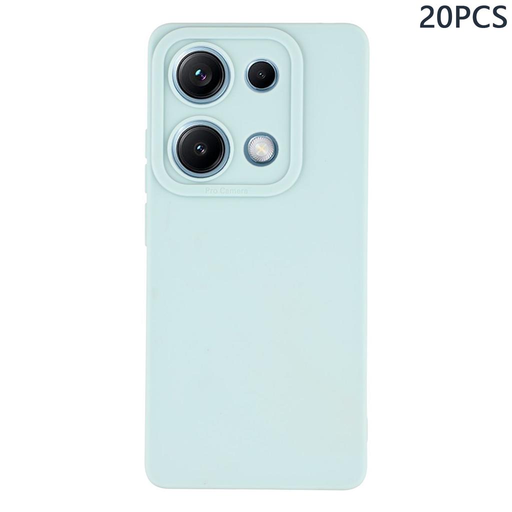 Großeinkauf 20 Stück für Xiaomi Redmi Note 14S 4G Hülle Präzise Aussparungen 1,3 mm TPU Matte Handyhülle
