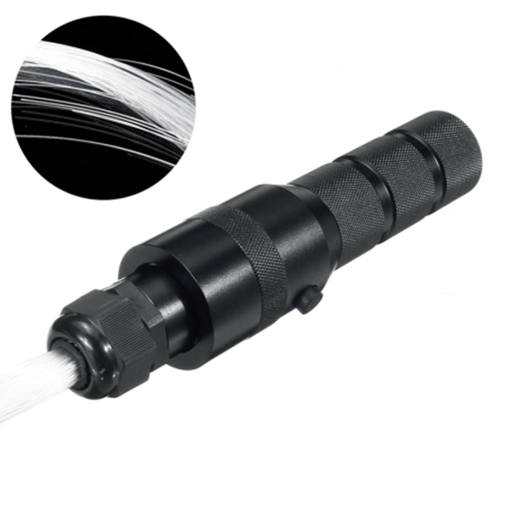 

LED Fiber Optic Dance Whip 360° Rotation Light Up Waving Holiday 0.75mm 25-150cm
