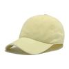 Mens Cotton Worn Look Water Washed Cotton Embroidered Baseball Cap Protect Sun