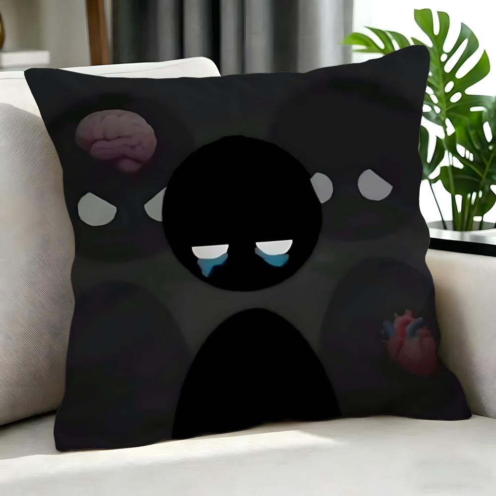 Art HHappy  Sad Cushion Cover Cushion Cover Set Pcs X X X Pillowcase Decorative Sofa Home Decor