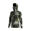 Men Camo Fishing Hoodie UPF50+ Sun Protection Long Sleeve Shirt With Face Mask Quick Dry Outdoor Hunting Fishing Shirts